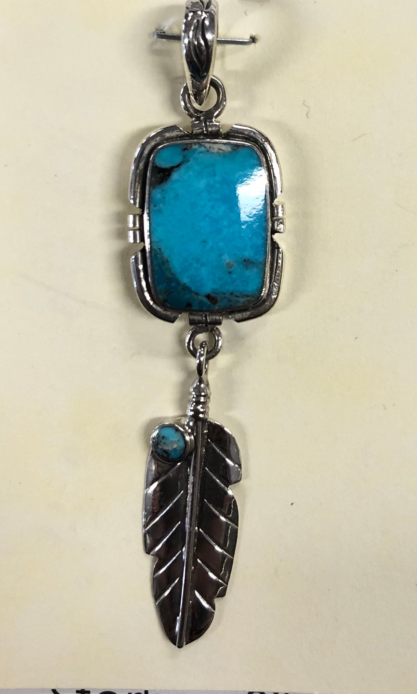 Arizona Turquoise And S/S Handmade