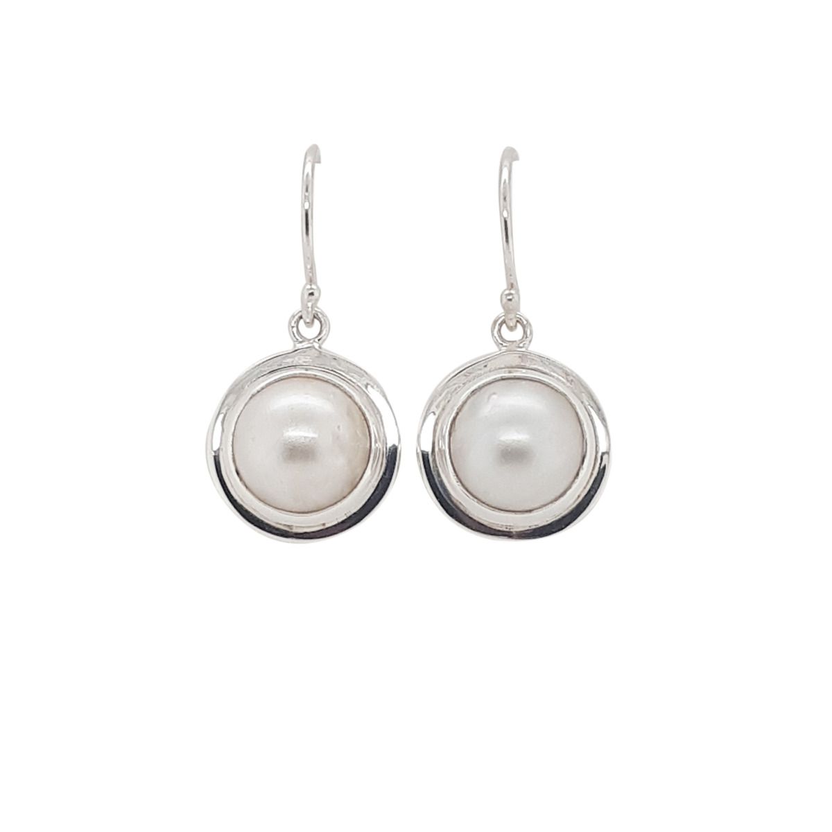 Earring S/S Handmade Mabe Pearl