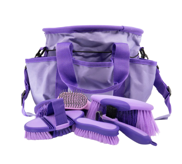 Eurohunter Softbrush Grooming Bag including 6 Brushes