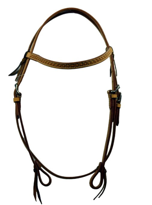 Ezy Ride Bridle Borw with Stamping