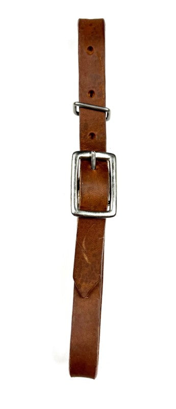 Ezy Ride Curb Strap Plain Harness Leather