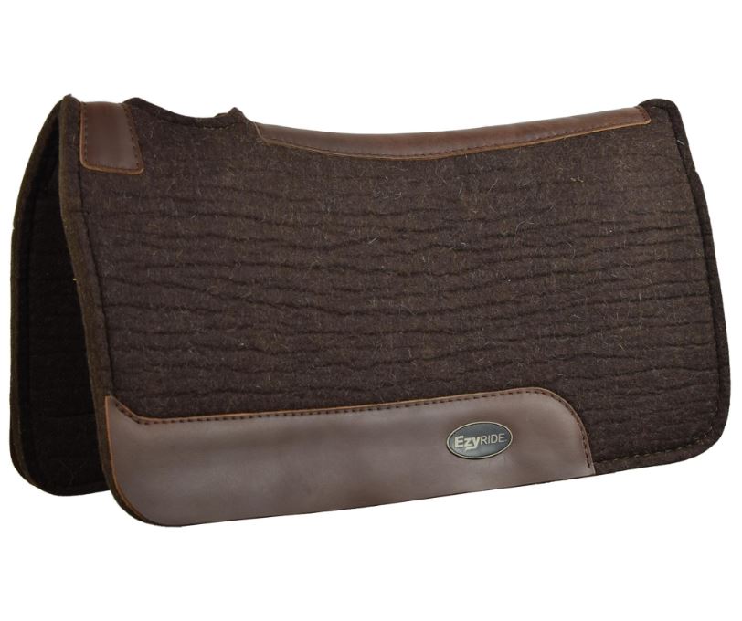 Ezy Ride 18mm Contoured Felt Pad 27x32 Brown