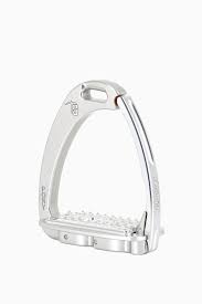 Tech Stirrups Vencie Evo Flat Silver/Silver Safety Stirrups