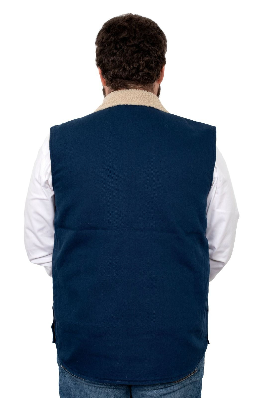 Just Country Mns Diamantina Sherpa Vest - Winter Black Friday Sale