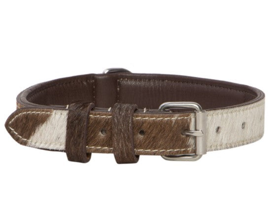 The Design Edge Cowhide Dog Collar