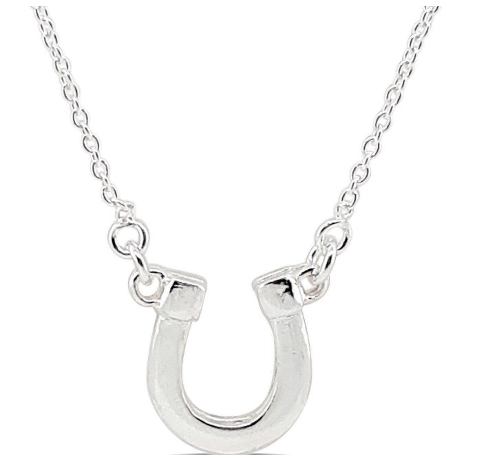 Necklace Ss Horse Shoe And Chain