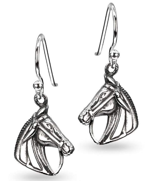 Earrings Ss Horse Head