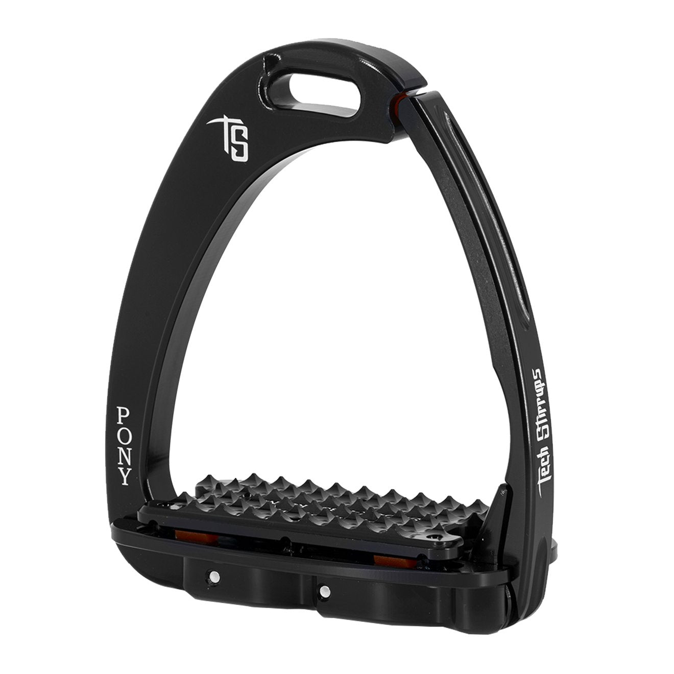 Tech Stirrups Venice Pony Dressage Plus Black Safety Stirrups