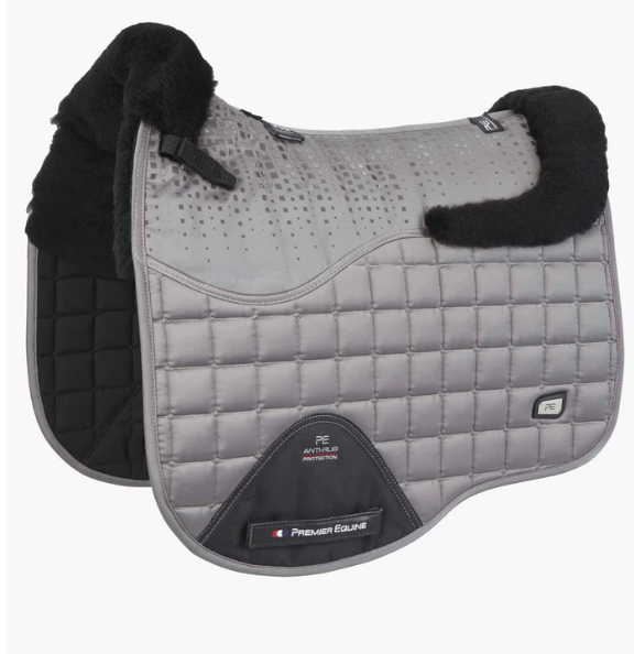 Premier Equine Close Contact Merino Wool European Saddle Pad - GP/Jump Square