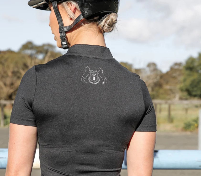 Queen Equestrian Gemstone Short Sleeve - Black Friday Sales