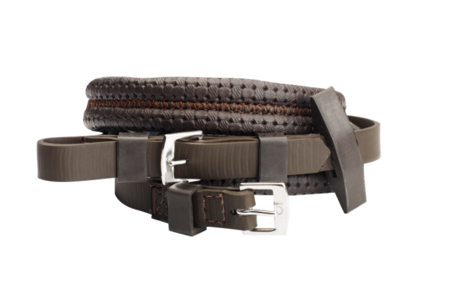 Wintec Equi-Leather Grip Reins