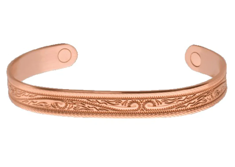 Sabona WESTERN SCROLL Copper Magnetic Wrist Band