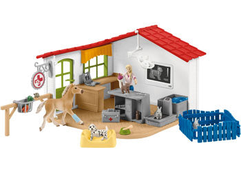 Schleich - Veterinarian Practise with Pets
