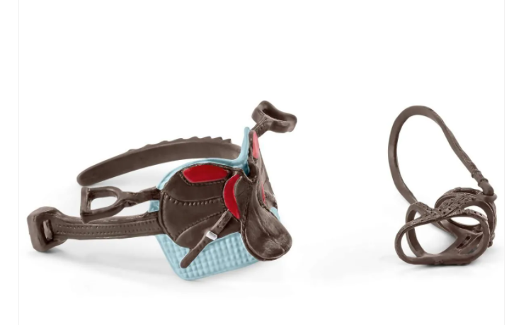 Schleich - Saddle And Bridle Hannah And Cayenne