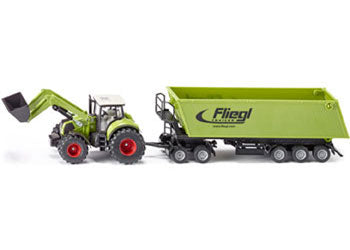 Siku - Tractor Front Loader Dolly Tipping Trail