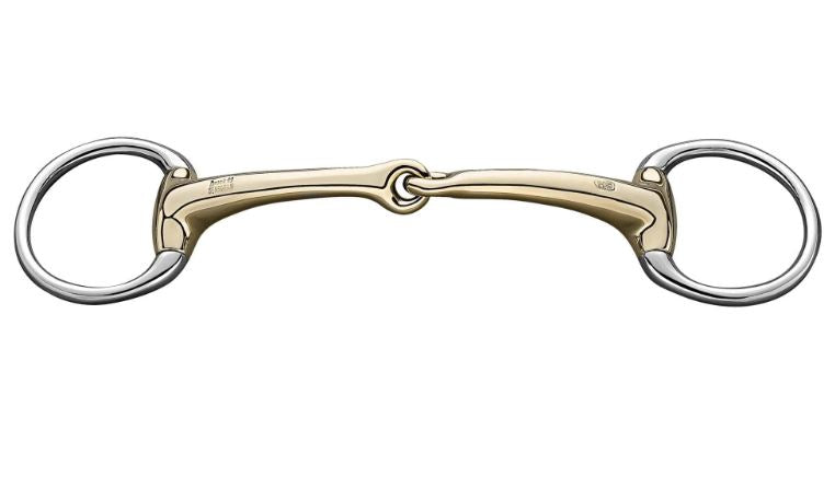 Sprenger Dynamic RS Eggbutt Bradoon Single Joint 14mm Think 55mm Ring
