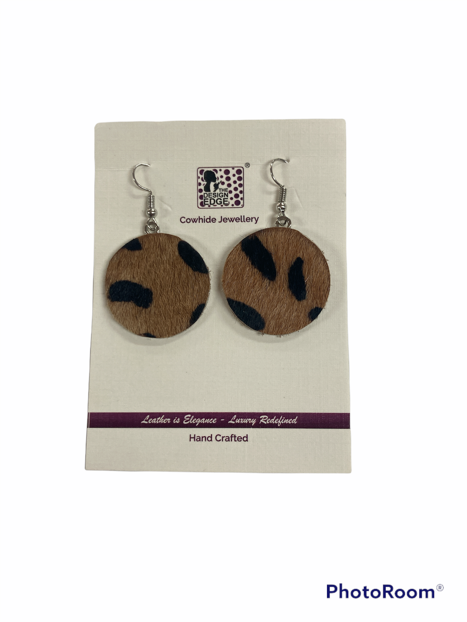 Sudan Hairon Round Drop Earrings