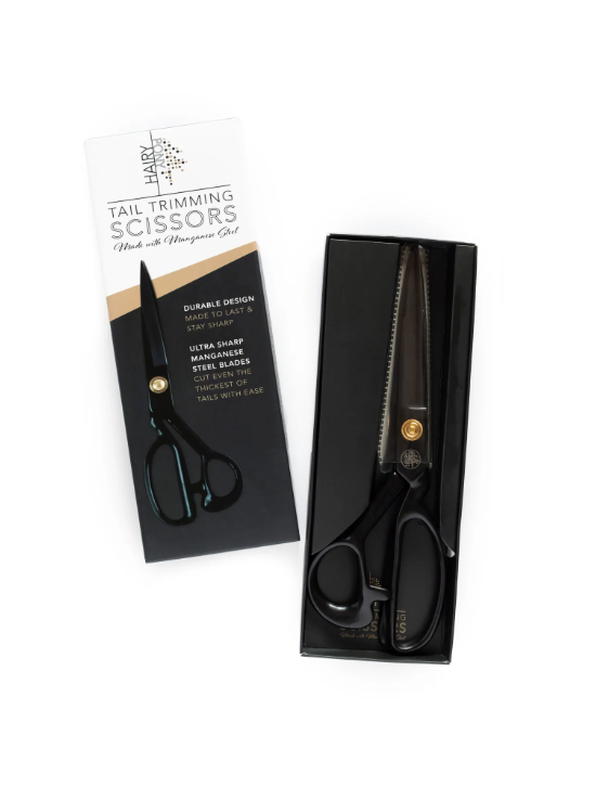 Hairy Pony Tail Trimming Scissors