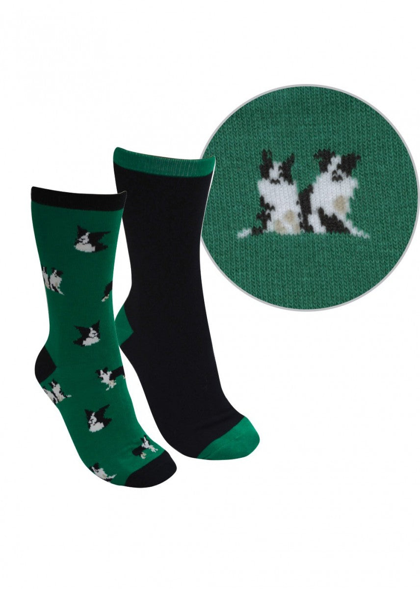 Thomas Cook Kids Farmyard Socks Twin Pack