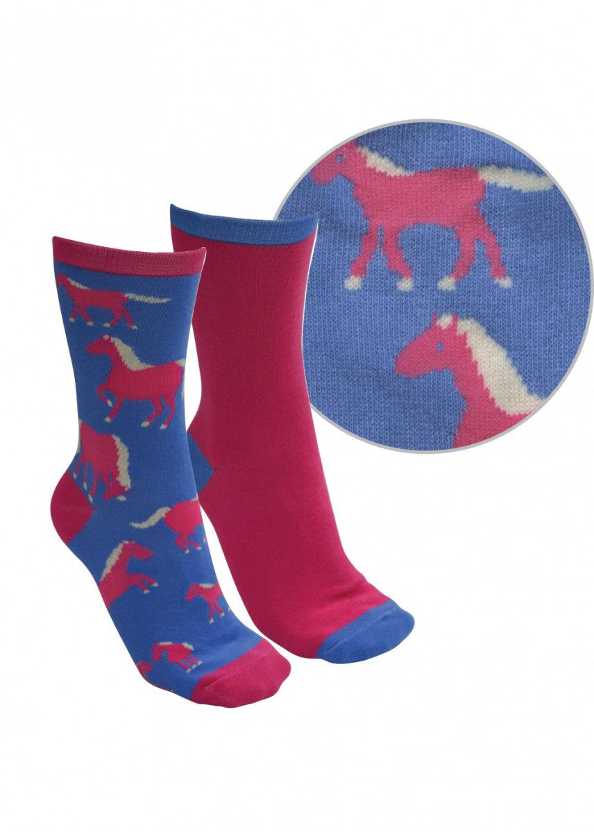 Thomas Cook Kids Farmyard Socks Twin Pack