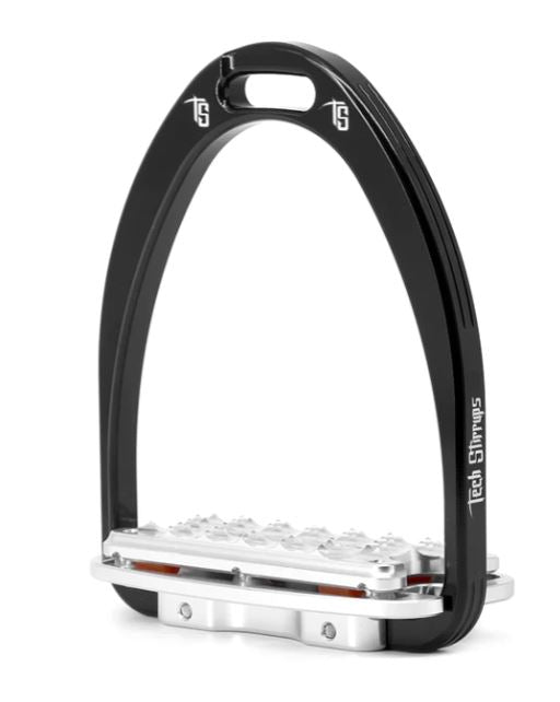 Tech Stirrups Siena Plus Black (Jumping and XS Cushioned)