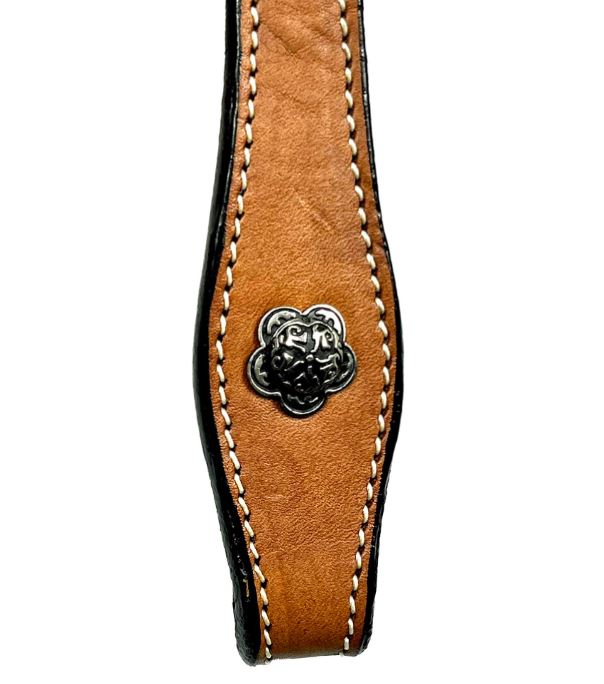 Ezy Ride Bridle Brow with Rawhide Knots and Buckles