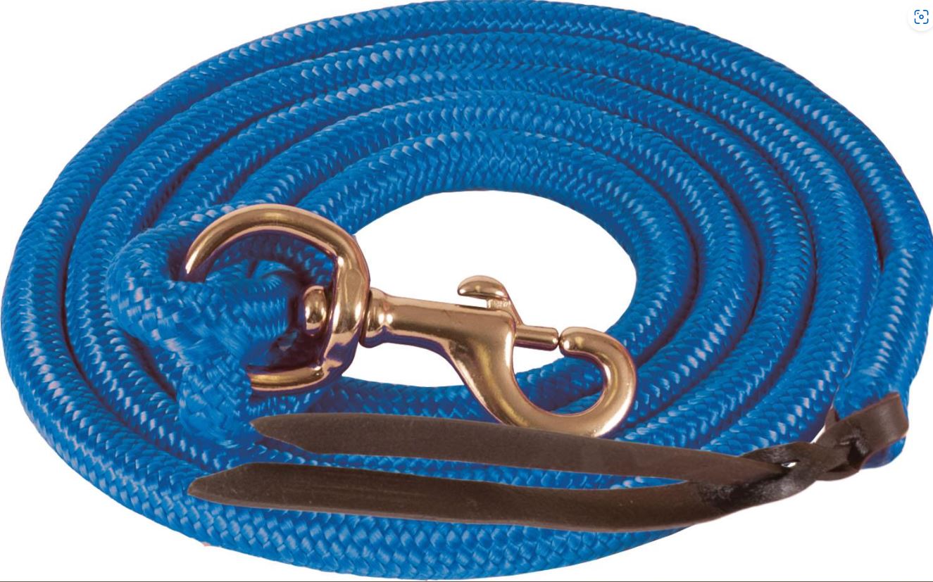 Ezy Ride Cowboy Poly Lead Rope 5/8 9ft