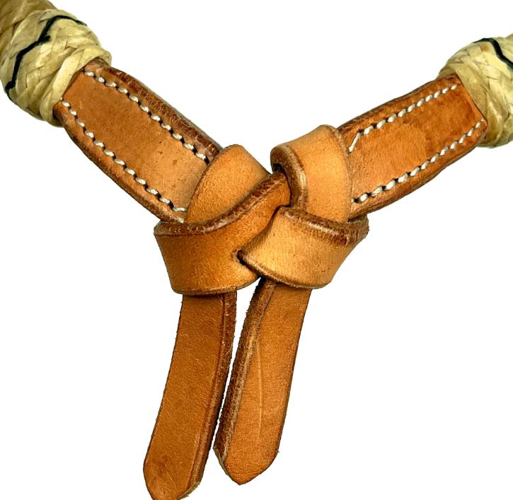 Ezy Ride Bridle with Futurity Knot and Rawhide Brow Natural