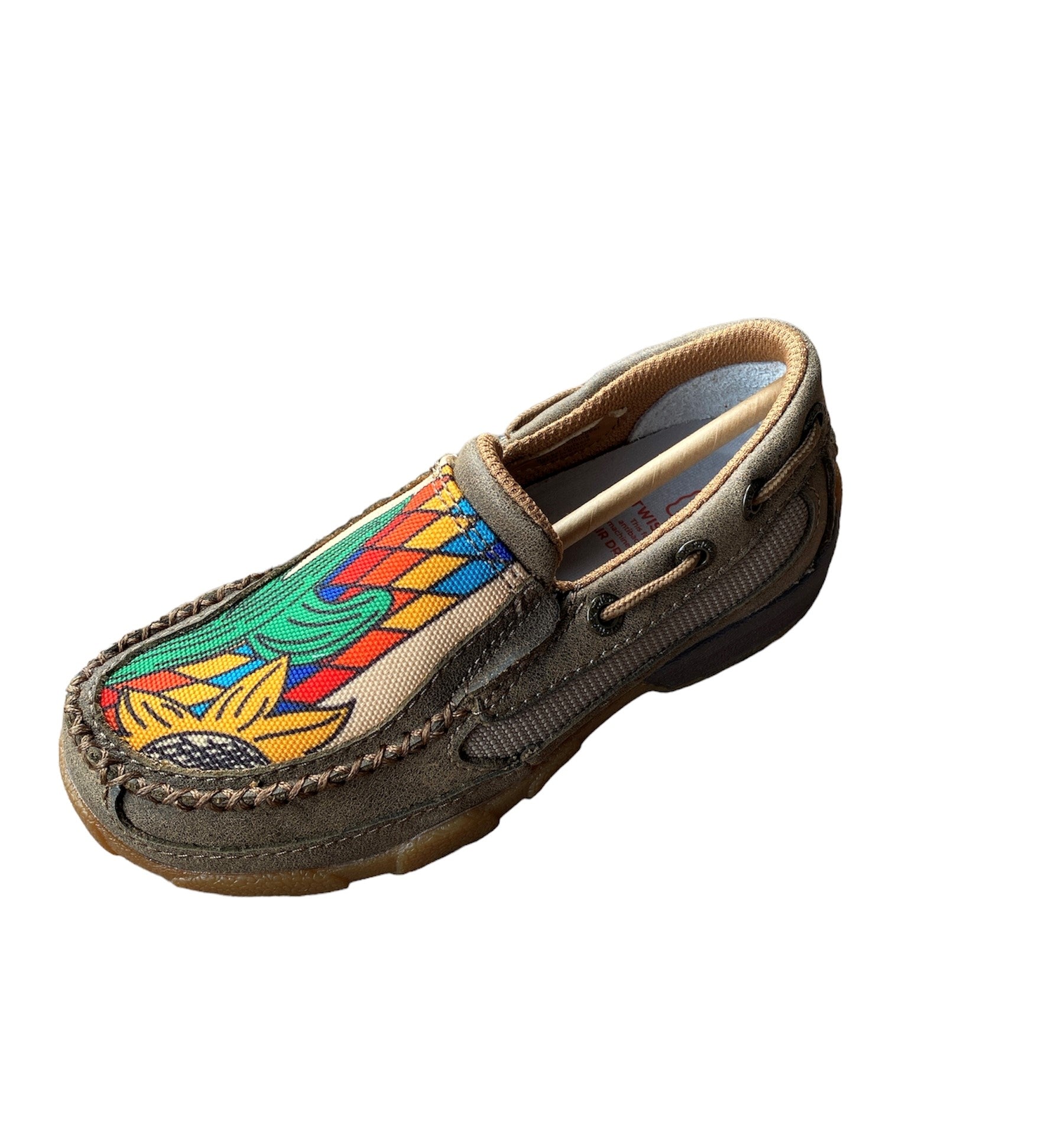 Twisted X Childrens Cactus Sunflower Mocs