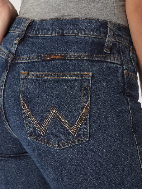 Wrangler Q Wmns Ultimate Riding Jean Cash - CLEARANCE