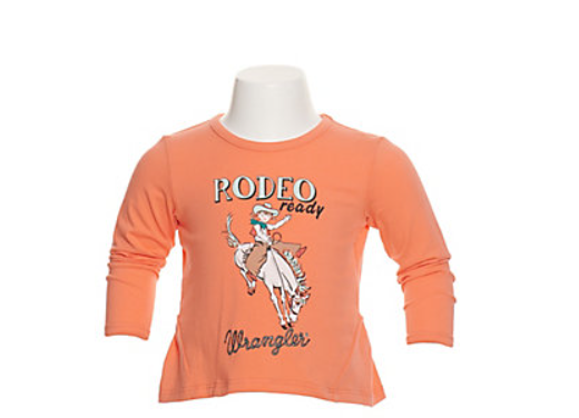 Wrangler Baby Girls L/S Top
